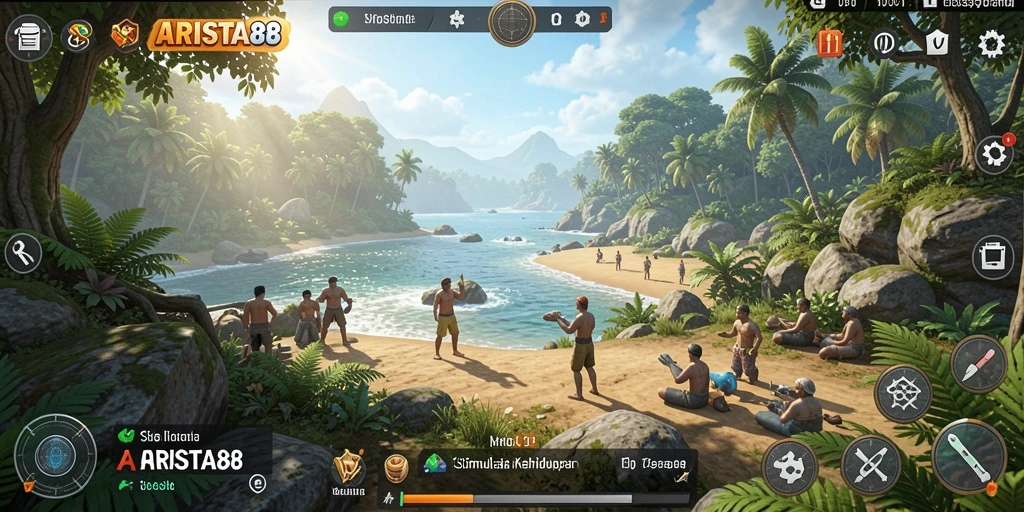 Screenshot ARISTA88 menunjukkan gameplay yang mengasyikkan dan interaktif.
