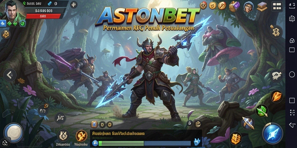 Tampilan gameplay RPG yang seru dan mendebarkan di ASTONBET.