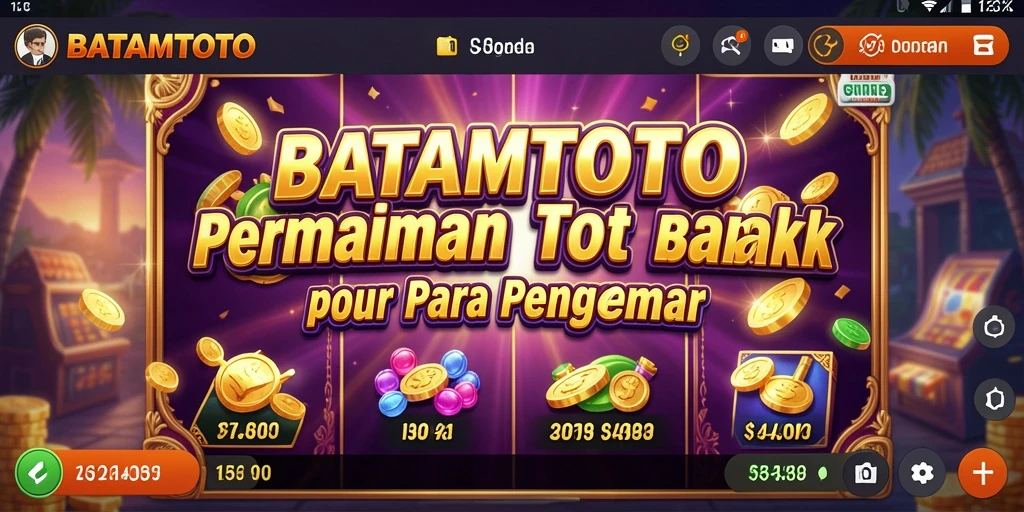 Screenshot gameplay <strong>BATAMTOTO</strong> yang mengasyikkan dan penuh warna.