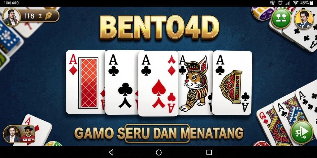 Tampilan gameplay menarik dari BENTO4D yang penuh warna.