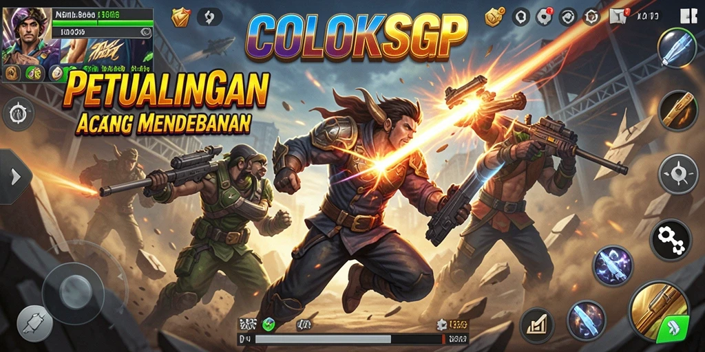 Screenshot gameplay seru dari COLOKSGP yang mendebarkan.