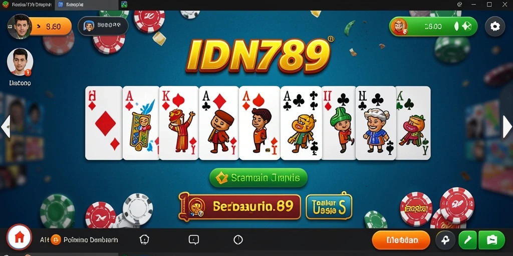 Tampilan menarik dari gameplay Domino IDN789 dengan banyak fitur.