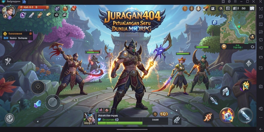 Gameplay menarik di dunia fantasi JURAGAN404.