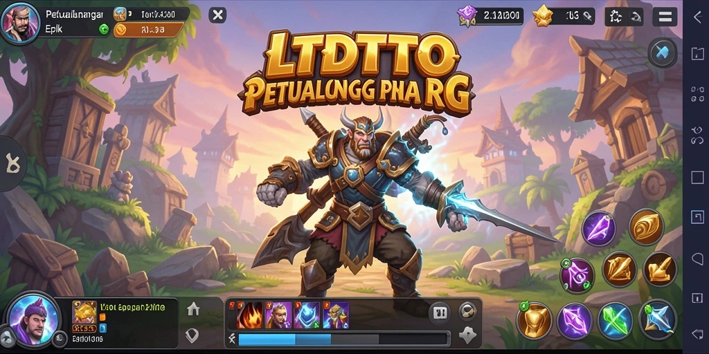 Gameplay LTDTOTO yang menakjubkan dalam dunia RPG.
