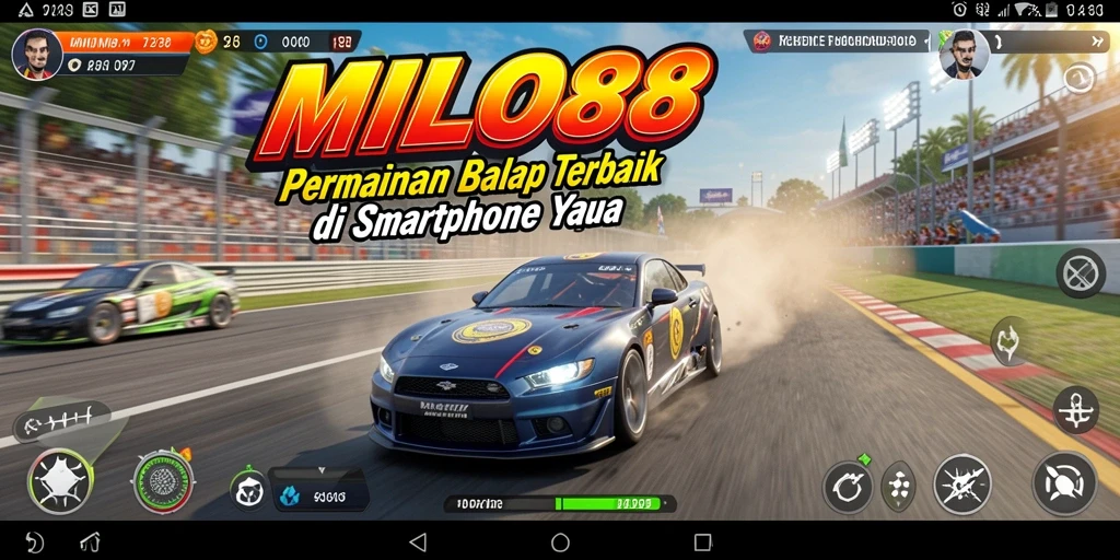Tampilkan aksi balapan seru di MILO88 dengan grafis menakjubkan.