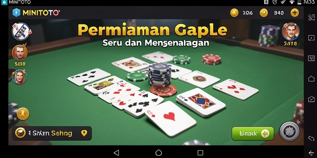 Tampilan gameplay MINITOTO yang menarik dan interaktif.