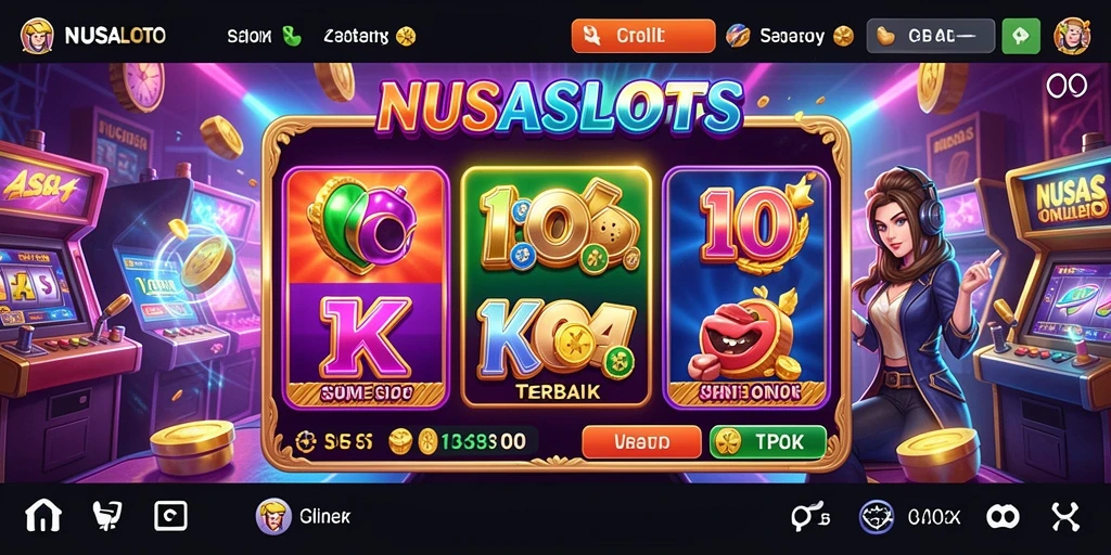 Gameplay seru NUSASLOTS dengan elemen tembak-menembak yang menarik.