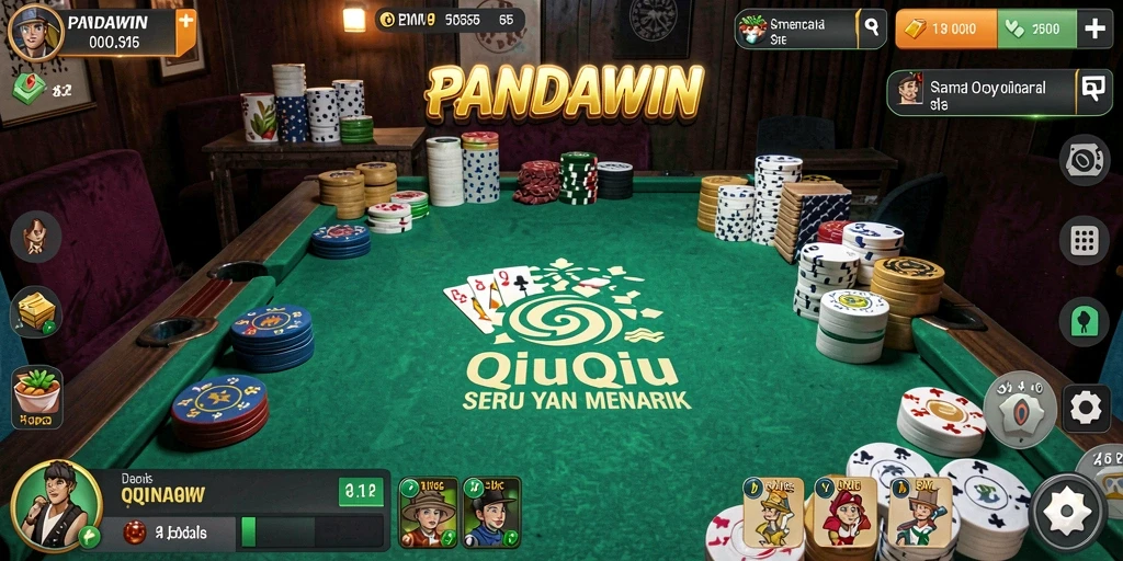 Gameplay QiuQiu yang mengasyikkan di PANDAWIN.