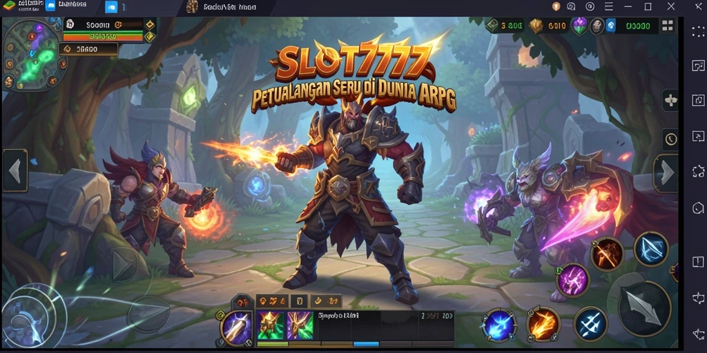 Tampilan gameplay SLOT777 yang seru dan mendebarkan.