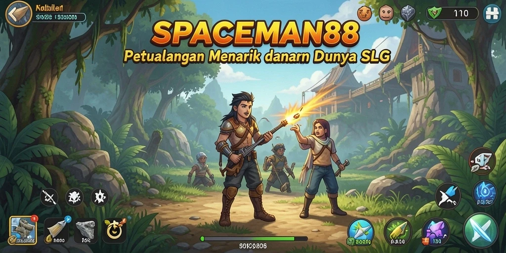 Screenshot gameplay SLG yang menampilkan momen mendebarkan di luar angkasa.