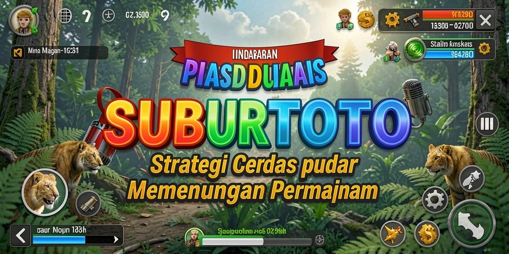 Screenshot menunjukkan gameplay SUBURTOTO yang mendebarkan dengan taktik strategis.